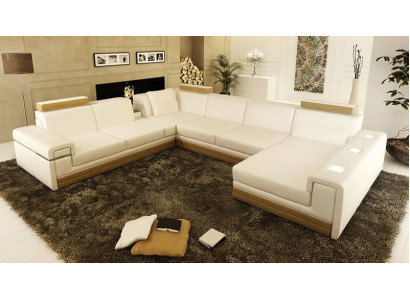 Leather sofa couch sofa set corner sofa corner suite design modern sofa