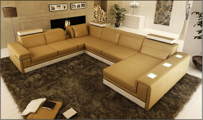 Leather sofa couch sofa set corner sofa corner suite design modern sofa