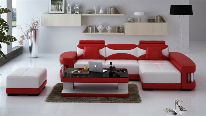 Corner sofa Corner suite Living landscape L-shape Sofa Corner sofa Couch Suite
