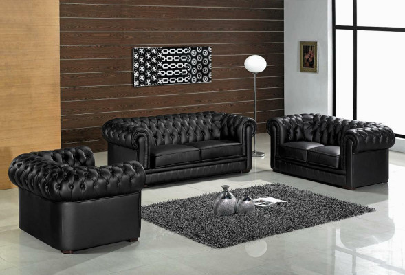 Sofa set Chesterfield Furniture Sofa Seater Set Sofa Upholstery Couch Leather