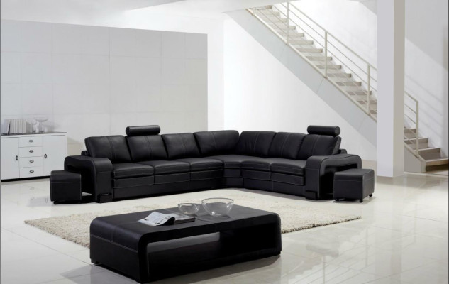 Sofa Set Seating Area Upholstery Suite Living landscape Corner sofa Stool