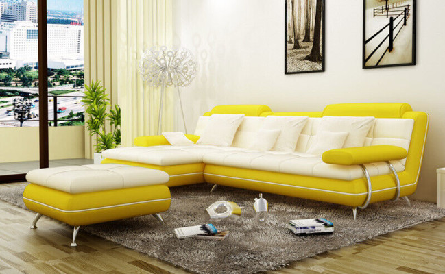 Suite L-shape Exclusive Living room Couch Poster Couches Sofa