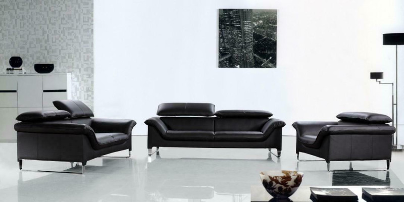 Relax Sofa set 3+2+1 Seater Set Design Sofas Upholstery Leather Couches