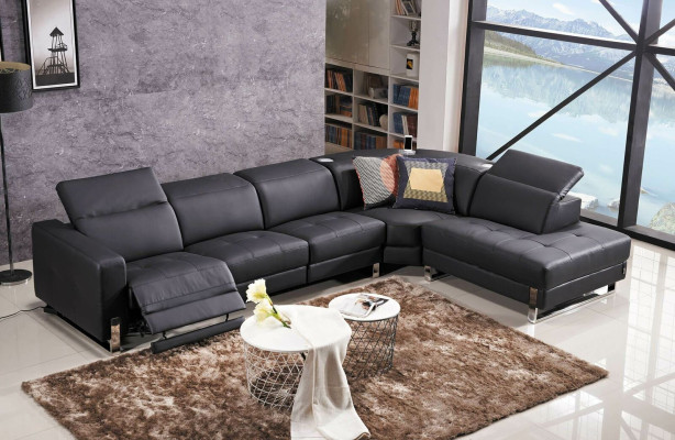 Luxury Sofa L-shape Leather Sofa Couch Living landscape Suite Design Modern Sofa Corner sofa