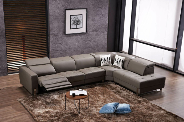 Luxury Sofa L-shape Leather Sofa Couch Living landscape Suite Design Modern Sofa Corner sofa