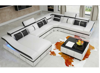 Luxury Corner Corner sofa U-shape Living landscape Sofa Couch Upholstery Suite Modern Sofas new