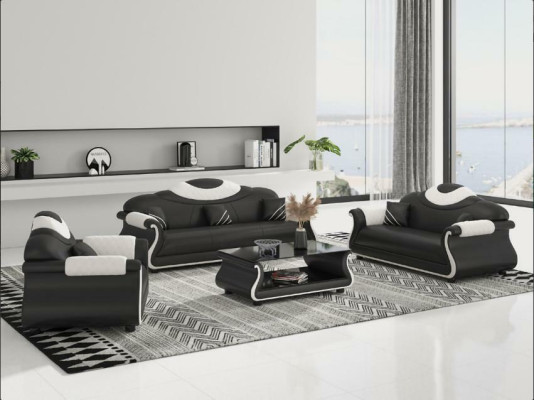 Sofa set 3+2+1 Seater Suite Sofas 3pcs. Living landscape Sofa Couch Upholstery