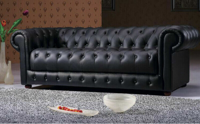 Chesterfield Couches Sofas Leather 3+2 Seater Sofa set Sets Set