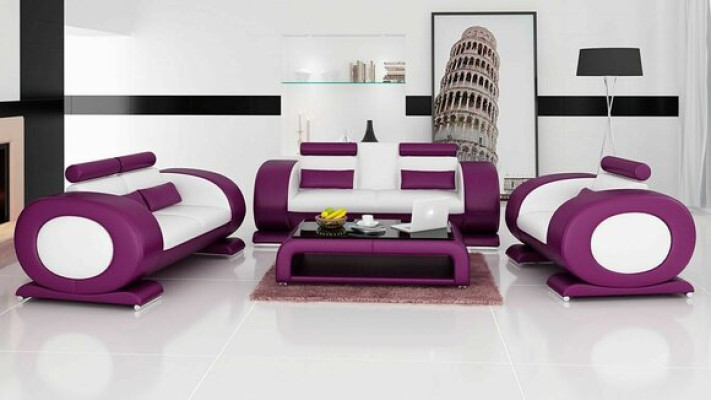 Sofa set leather sofa sofa couches set sofa upholstery couch 3-piece armchair seater
