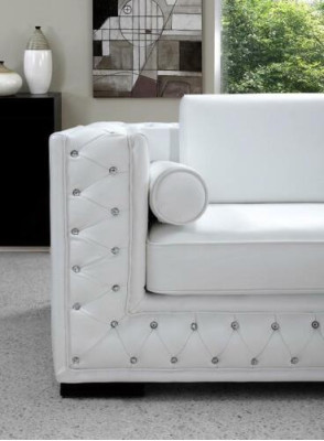 Leather sofa Couch Living landscape 3+2+1 Seater Sofa Suite Design Decor new