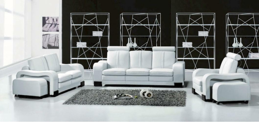 Leather sofa sofa set 3+2+1 seater decoration set suite upholstered sofa couch