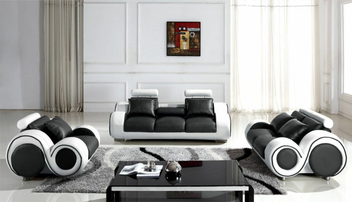 Modern Sofa set 3+2+1 Seater Set Design Sofas Upholstery Couches Textile