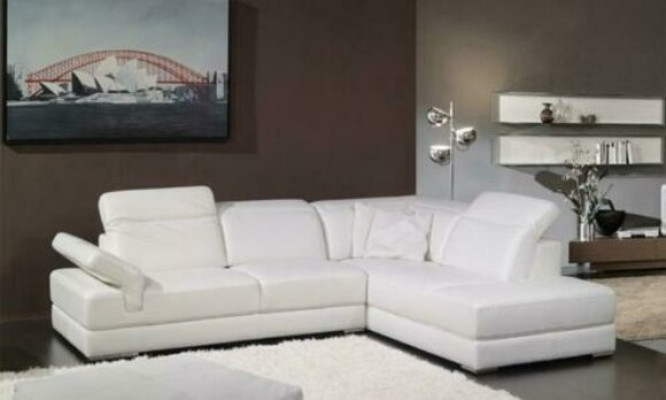 Sofa Living landscape Corner sofa L-shape Corner sofa Couch Suite Upholstery