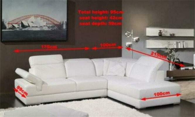 Sofa Living landscape Corner sofa L-shape Corner sofa Couch Suite Upholstery