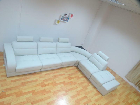 Living landscape Corner suite Sofa Corner sofa Couch Suite Upholstery Corner sofa