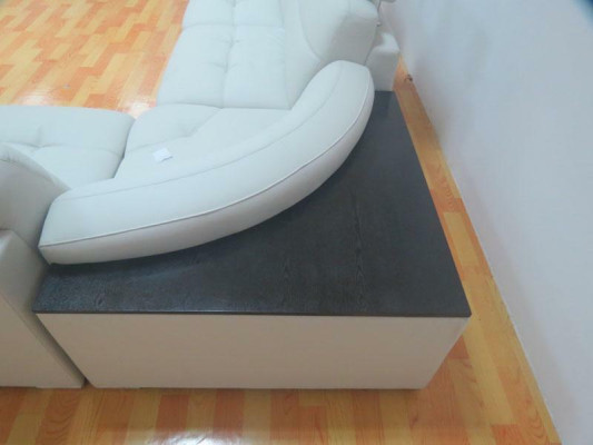 Living landscape Corner suite Sofa Corner sofa Couch Suite Upholstery Corner sofa
