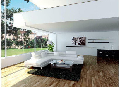 Living landscape Corner suite L-shape Sofa Corner sofa Corner sofa Couch Suite