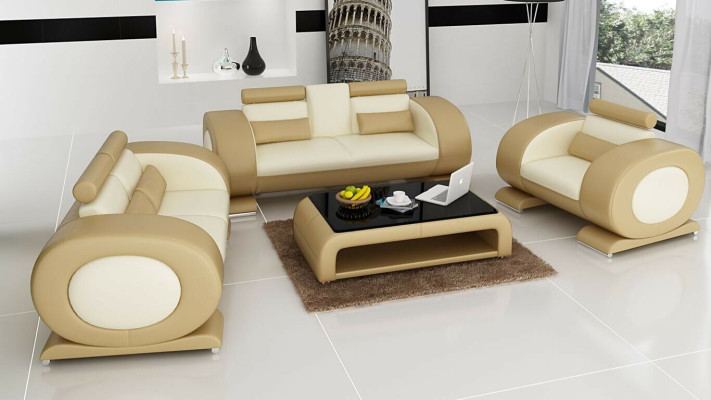 Sofa set Sets Set Design Sofas Upholstery Couches Leather 311 Seater new