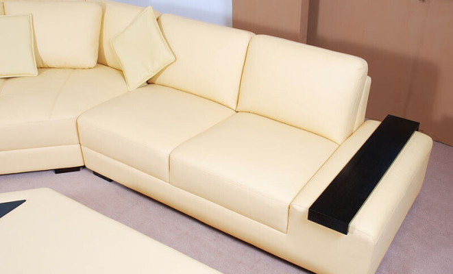 Designer Sofa Couch Corner sofa with Stool Suite Upholstery Living landscape