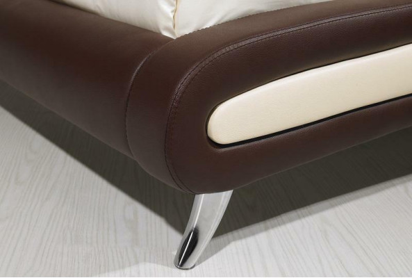 Designer Bed Beds Marriage bed Double bed Upholstered bed Bedroom Leather bed