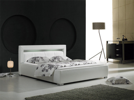 Leather Bed Upholstery Design Luxury Double Hotel Sleep Room Marriage Beds