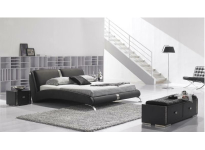 Modern Bed Upholstered bed Double bed Designer Beds Set 180x200cm