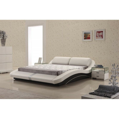 Luxury Leather Design Upholstery Beds Double Modern Bed Marriage Decoration Exclusive