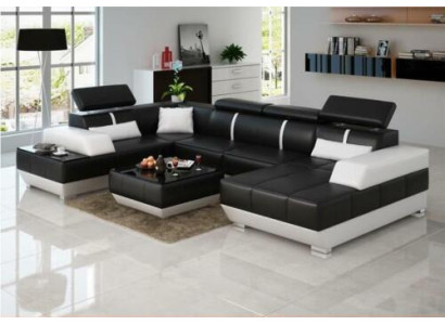 Design Living landscape U-shape big Corner sofa Sofa Couch Upholstery xxl Suite
