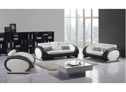 Sofa 2 Seater Design Modern Sofas Upholstery Fabric Seat Two-seater Leather new