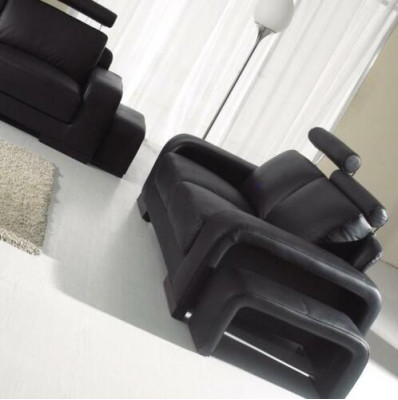 Two-seater 2 Seater Sofa Couch Upholstery Couches Sofas with Stool Suite
