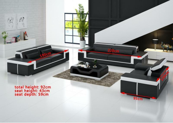 Sofa 2 Seater Upholstery Designer Couches Sofas Suite new leather sofa