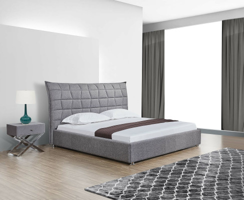 Leather Design Bed Double Beds Luxury Marriage Modern Hotel Frame Sleep