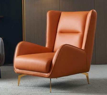 Luxury TV Club Armchair Upholstery Seater Design Couch Armchair Relax Leather Lounge
