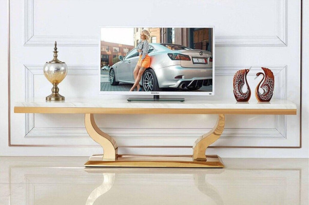 Modern sideboard tv Shelf stainless steel Chest of drawers Board new Consoles