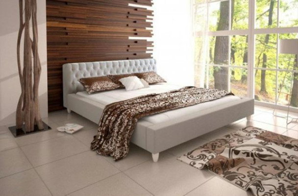 Bed Beds Double bed Bedroom Marriage Leather Upholstery Bed Double beds -GRENADA