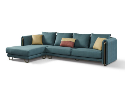 Modern Living room Furniture Corner sofa Corner sofa Fabric sofa Corner suite Sofa