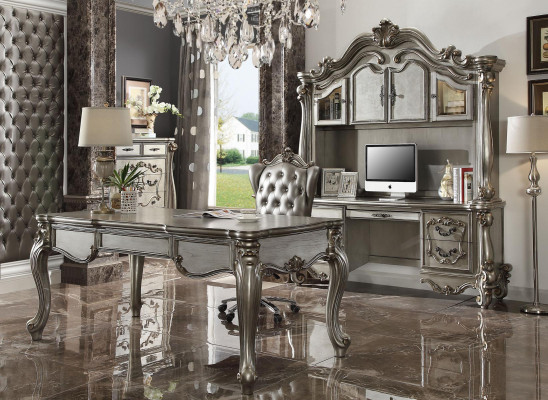 Desk Computer desk Office desk Study room Table Armchair 3pcs
