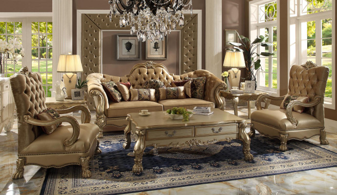 Sofa set 3+1 Seater Couches Classic r Living landscape Sofas Upholstery