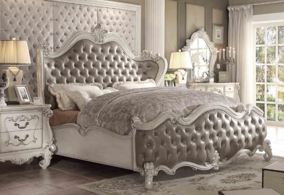 Designer Bed Bedroom Beds Leather Hotel Upholstery Chesterfield new