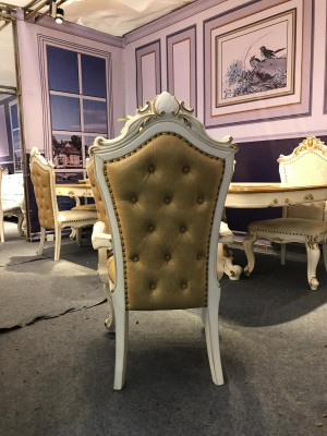 Royal Dining room Suite Baroque Rococo Table with 6x chairs