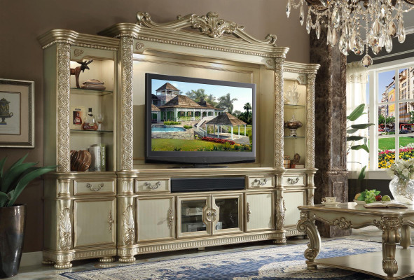 Wall unit TV wall extension wall Living room Furniture Classic wall units Wardrobe Shelf