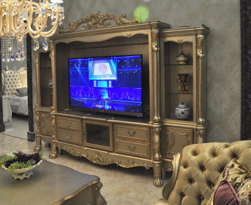 Living room extension media wall TV wall TV cabinet wall unit