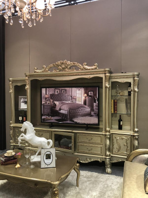 Living room extension media wall TV wall TV cabinet wall unit