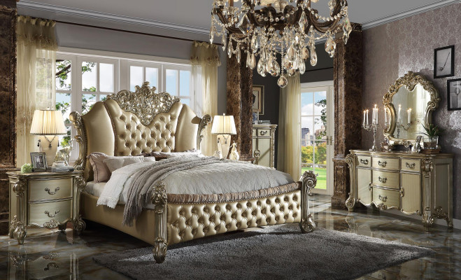 Decorative Bed Upholstery Design Luxury Hotel Double Beds Sleep Room Leather