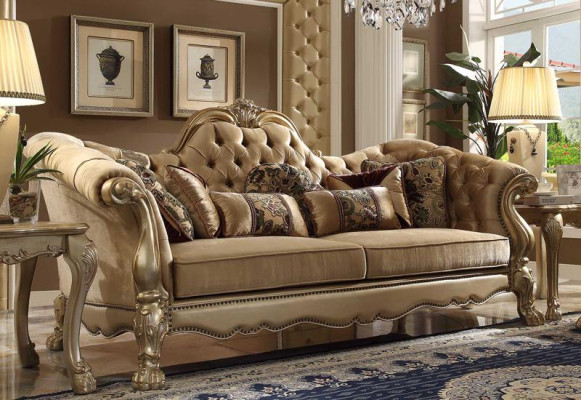 Two-seater Design Sofa 2 Seater Seat Couch Upholstery Suite Fabric Sofas
