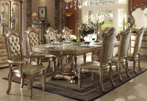 Baroque Antique Style Dining Table Table Real Wood Classic Designer Tables Rococo