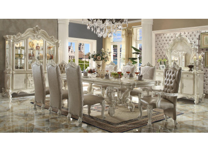 Baroque Antique Style Dining Table Table Wood Genuine Classic Designer Tables