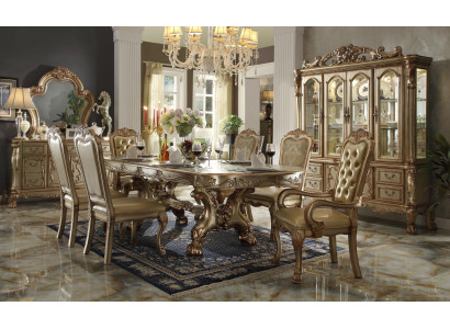 Classic r Luxury Table Wood Tables Rococo Baroque Deco Antique Style Dining Living