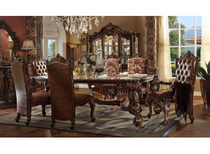 Royal Dining table Table Wood Tables Classic Baroque Rococo Dining room