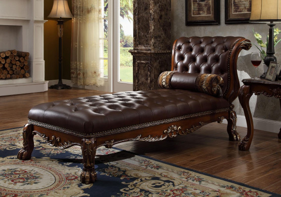 Chaise Longues Chesterfield Lounger Ottoman Chaise Sofa Couch Chesterfield